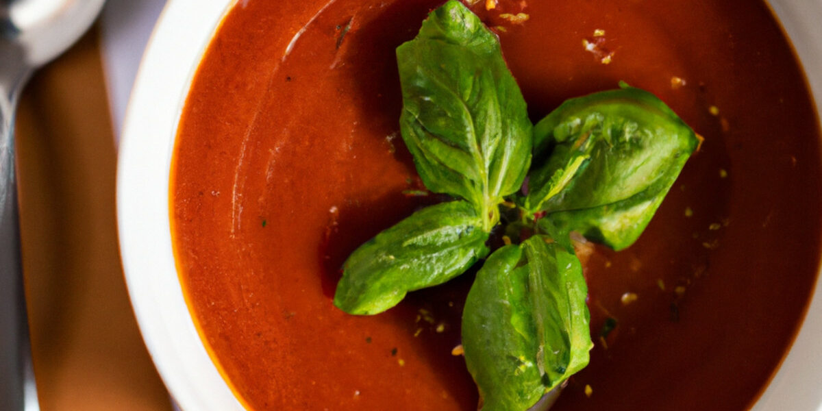 tomato and basil soup