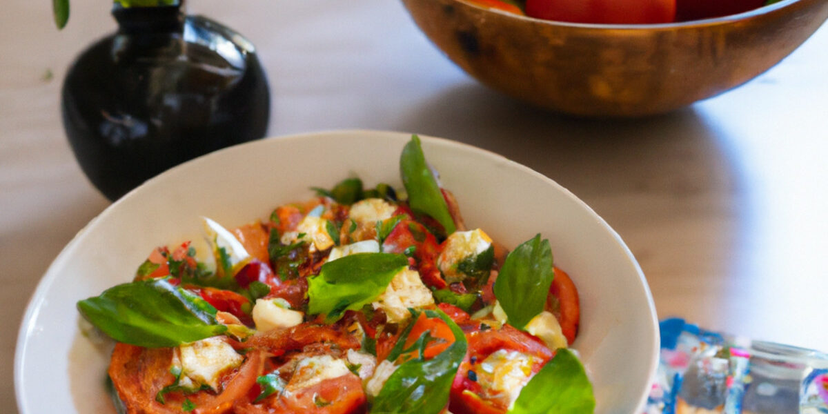 tomato and cheese salad