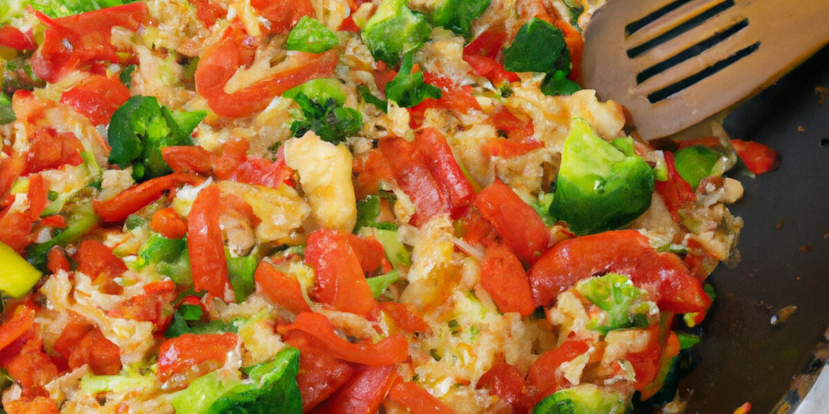 veggie egg-fried rice