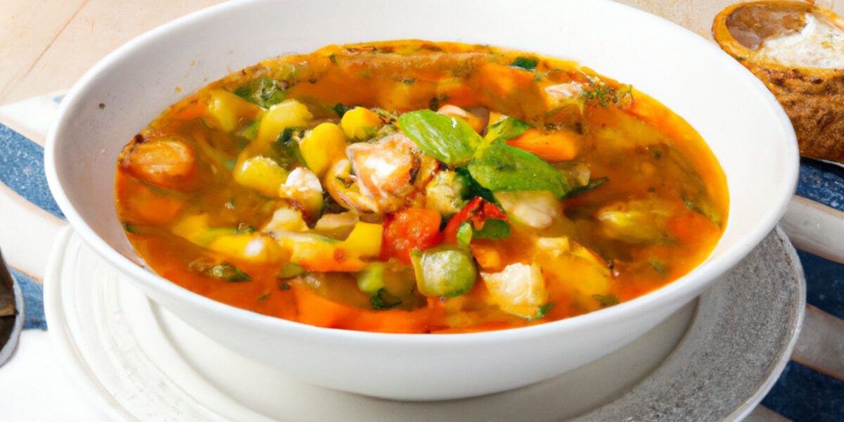 veggie minestrone soup