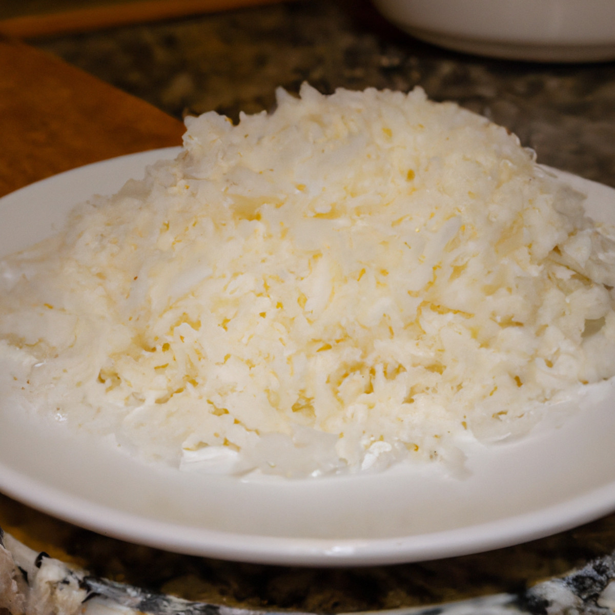 white rice