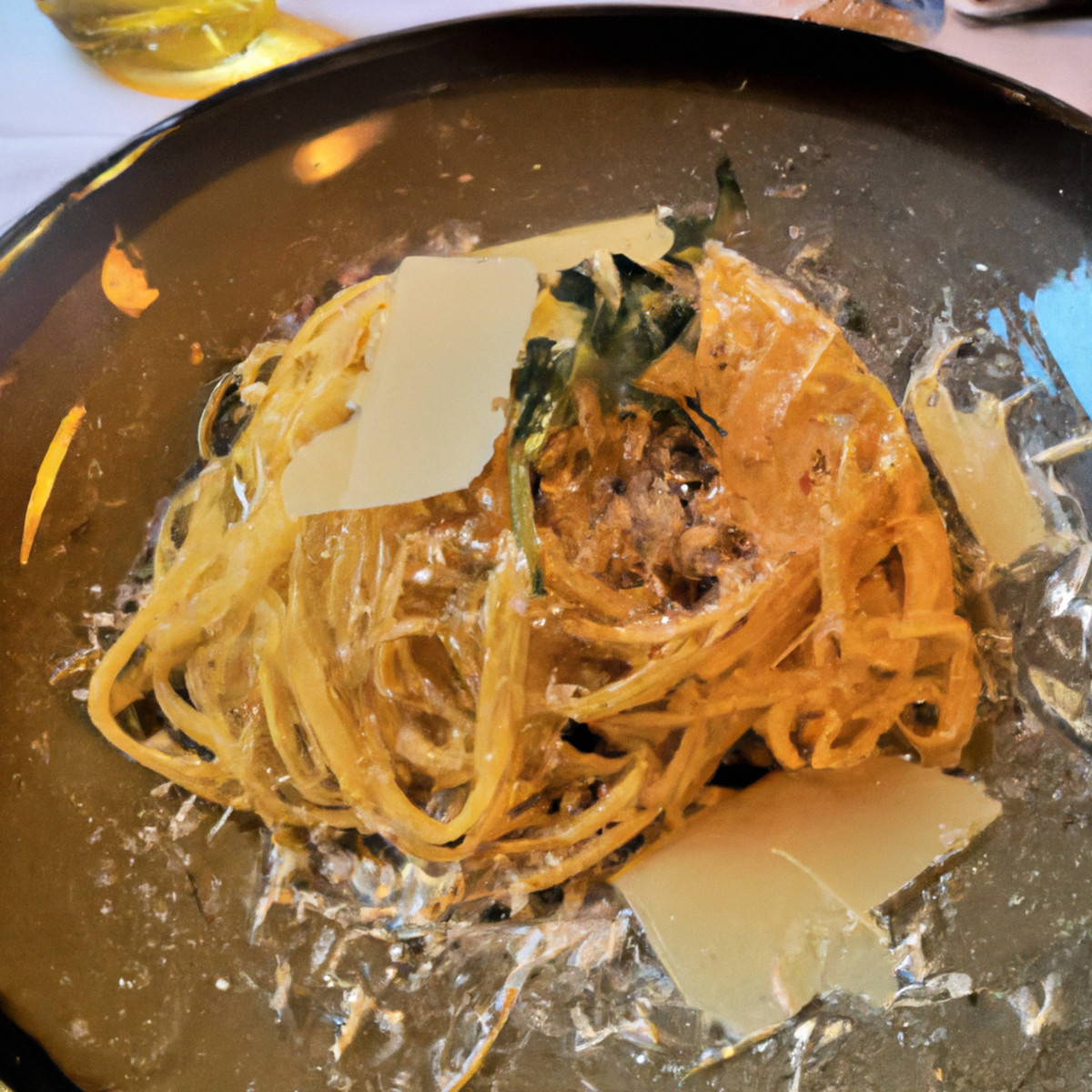 zesty pasta with sage and butter